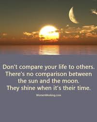Don T Compare Yourself To Others Quote Sunset Quotes Life Wellness Quotes Dont Compare