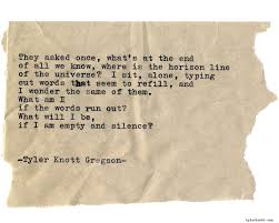 Typewriter Series 2068 By Tyler Knott Gregson Poems About Loneliness Poems Beautiful Love Words