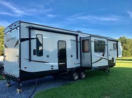 Always under covered parking been a great trailer new tires end of last year onan 5.5 with like ten hours. 2016 Used Forest River Cherokee Wolf Pack 325pack13 Toy Hauler In Delaware De