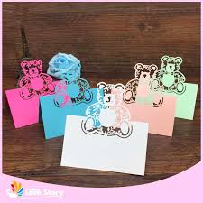 Aside from choosing an inexpensive venue, you can save money based on how you plan your party: 40pcs Bear Laser Cut Baby Shower Birthday Party Table Name Place Cards Wedding Invitations Table Name Card Party Decoration Party Decoration Card Wedding Invitationcard Wedding Aliexpress