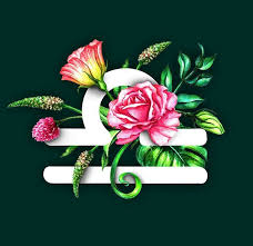 Libra Flowers Libraseason Libra Flowers Libra Flower Libra Zodiac Tattoos Libra Art