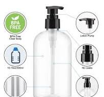 Amazon.com: Empty Pump Bottles Dispenser 2 Pack 300ml/10.15 ...
