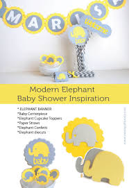 Unique baby shower favors — baby shower favor ideas. Shower Baby Elephant Baby Shower Yellow And Grey