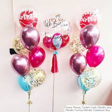 Check spelling or type a new query. Happy Birthday Bouquet With 24 Personalised Balloon Customised Helium Balloon Delivery Singapore Party Shop Bobo Chacha