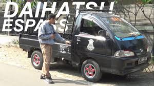Harga mobil daihatsu zebra espass tahun 2004. Daihatsu Espass Pick Up Review Test Drive Youtube