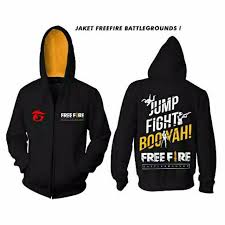 Playerunknown's battlegrounds garena free fire sticker twitch , pubg logo, person in blue and gray jacket illustration png clipart. Hodie Free Fire Booyah S M L Xl Xxl Man And Jacket Shopee Singapore