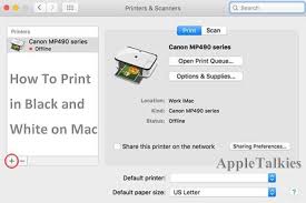 Simply print the document and it will print in black and white. How To Print In Black And White On Mac Simple Guide Apple Talkies