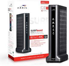Docsis 3.1 is the improved version of docsis 3.0 and offers ten times the transfer rates of docsis 3.0. Amazon Com Arris Surfboard T25 Docsis 3 1 Gigabit Cable Modem Certified For Xfinity Internet Voice Black Computers Accessories