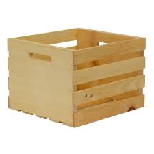 Crates Pallet Crates And Pallet 13 5 In X 12 63in X 9 63 In Medium Wood Crate 94622 The Home Depot Pallet Crates Wooden Crates With Handles Wood Crates