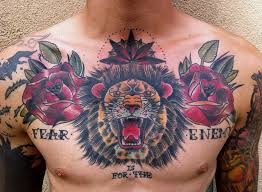 The tiniest the better was once told of the most of the artist's artwork the same was told of this enemy heartbeat tattoo by hector daniels. Fear Is For The Enemy Lion Tattoo Ideas Center