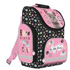 Kitty My Little Friend školska torba ergonomski oblikovana - OSTALE TORBE  ZA DJEVOJČICE - PRVOŠKOLSKE TORBE I SETOVI - ŠKOLSKA I VRTIĆKA OPREMA -  miniBIGme – Sve za vaše mališane