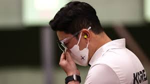 Russian envoy reveals 'provocative imagery' sparked north korea's anger pyongyang has issued series of. Jin Jong Oh Wearing A Mask Shocked Out In A 10m Air Pistol Teller Report