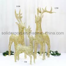 Bring the holiday season's snowy charm indoors! China Iron Christmas Elk Display Decorations Christmas Deer Pull Cart Winter Shop Window Decoration China Decoration And Elk Display Decoration Price