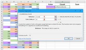 The two colors that make purple are red and blue. How To Count And Sum Cells Based On Background Color In Excel