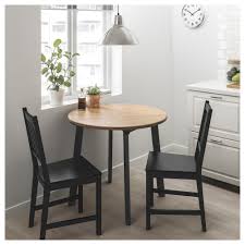 Gamlared Stefan Table And 2 Chairs Light Antique Stain Brown Black Ikea Dining Room Small Small Kitchen Tables Small Dining Table