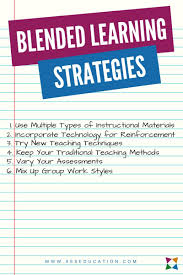 Top 7 Blended Learning Strategies For Cte Blended Learning Learning Strategies Teaching Techniques