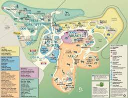Zoo Map Oregon Zoo Zoo Map Zoo Portland Zoo