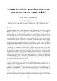 Https Www Strategie Aims Com Events Conferences 9 Xiveme Conference De L Aims Communications 605 La Theorie Des Stakeholders Permet Elle De Rendre Compte Des Pratiques D Entreprise En Matiere De Rse Download