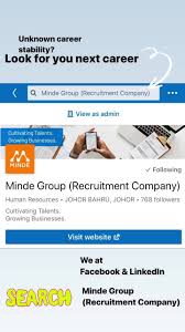 Get free job alerts, know about relevant job vacancies and ease. Minde Group Recruitment Firm Home Facebook