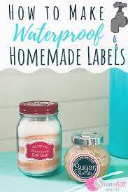 With the availability of the. How To Make Waterproof Labels For Bottles And Jars Waterproof Labels Diy Waterproof Labels How To Make Labels