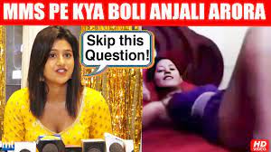 MMS video leak controversy: Watch Anjali Arora reaction | Saiyyan Dil Mein  Aana Re Launch - YouTube