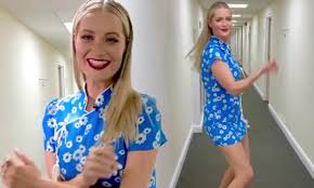 From 2020, she took over the role of love island hostess, after caroline stepped down. Laura Whitmore Shows Off Her Dance Moves While Filming Celebrity Juice Daily Mail Online