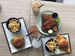 We provide you only the perfect har cheong gai shrimp paste chicken burger recipe here. Grub Balestier Har Cheong Gai Waffles Massive Fish Burger Little Day Out