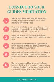8 Ways To Connect With Your Spirit Guides And Angels Soul Truth Gateway Spirit Guides Meditation Spirit Guides Psychic Development