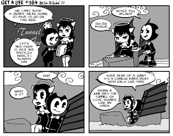 Bendy and the ink machine better call saul. Bendy And Alice Angel In Get A Life 164 By Negaduck9 On Deviantart