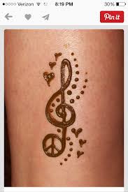Music Note Henna Simple Henna Tattoo Henna Tattoo Designs Simple Henna Tattoo Designs