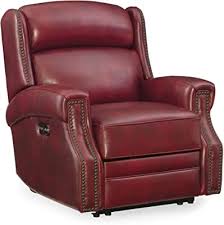 Red barrel studio faux leather power lift assist recliner. Amazon Com Hooker Furniture Carlisle Leather Power Recliner In Red Furniture Decor