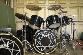 System of a down's toxicity at 20: Joey Jordison Pearl Drum Kit 249012019