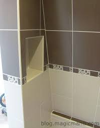 Fabriquer une niche en placo avec le kit niche simple kinook. Niche De Douche Magicmanu
