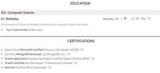How To List Certification On Resume 2021 Guide With 10 Examples
