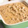 Cheese may be mixed in or sprinkled on top. 1