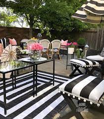 I Hope You All Have A Wonderful Day If You Want To See More Of My Patio Soon It Wi Patio Inspiration Outdoor Furniture Ideas Backyards White Outdoor Furniture