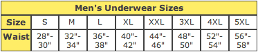 Basic Size Chart For Womens Lingerie