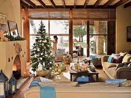 105 fun and festive christmas decorating ideas. Spanish Country House Adorned With Natural Christmas Decorations