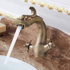 Maybe you would like to learn more about one of these? Antique Brass Bathroom Faucet Dual Handle Chinese Dragon Lavatory Sink Basin Mixer Taps Deck Mounted One Hole Waterfall Basin Basin Faucets Aliexpress