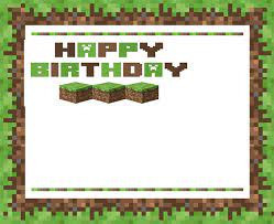 American greetings® makes it quick and easy to send a card on special occasions. Party At Ease With Minecraft Invitations Free Invitation Templates