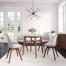 Wade Logan Dakota Upholstered Dining Chair Reviews Wayfair Dining Room Small Dining Chairs Solid Wood Dining Chairs