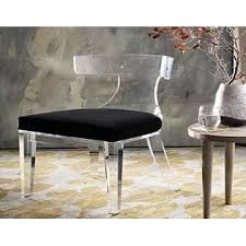 Due estudio is the san salvador, el salvador based studio of designers harry and claudia washington. Safavieh Couture Home Rhys Black Velvet And Clear Acrylic Dining Chair