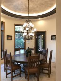The dining chair is made of high‑quality mdf material, durable and long‑lasting. How Perfect Does This Round Dining Table Chairs Look In This Rounded Room Spanish Dining Room Spanish Style Furniture Round Dining Room