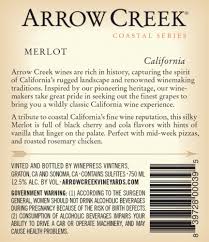 This wine has 23 mentions of red fruit notes (cherry). Arrow Creek Merlot 750 Ml Ralphs