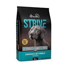 4health Strive Endurance 90 Formula Dog Food 45 Lb Bag At Tractor Supply Co Dog Food Recipes 4health Dog Food Dry Dog Food