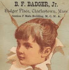 M.C.M.A. Expo Badger Emerson Razor Strap Barber Strop Advertising Trade  Card