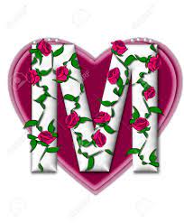 Romance, comedy | tv movie 14 february 1999. The Letter M In The Alphabet Set Rosey Vine Is A White Letter Stock Photo Picture And Royalty Free Image Image 16322321