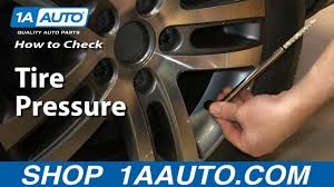 Look inside your car door. How Much Air Should You Put In Your Tires