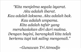 Puisi Pendek Kumpulan Puisi Gunawan Tri Atmojo Puisi Kutipan Remaja Patah Hati