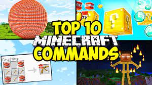 Check spelling or type a new query. Top 10 Minecraft Commands Minecraft 1 16 Minecraft Command Blocks Codes Mods Tricks Youtube